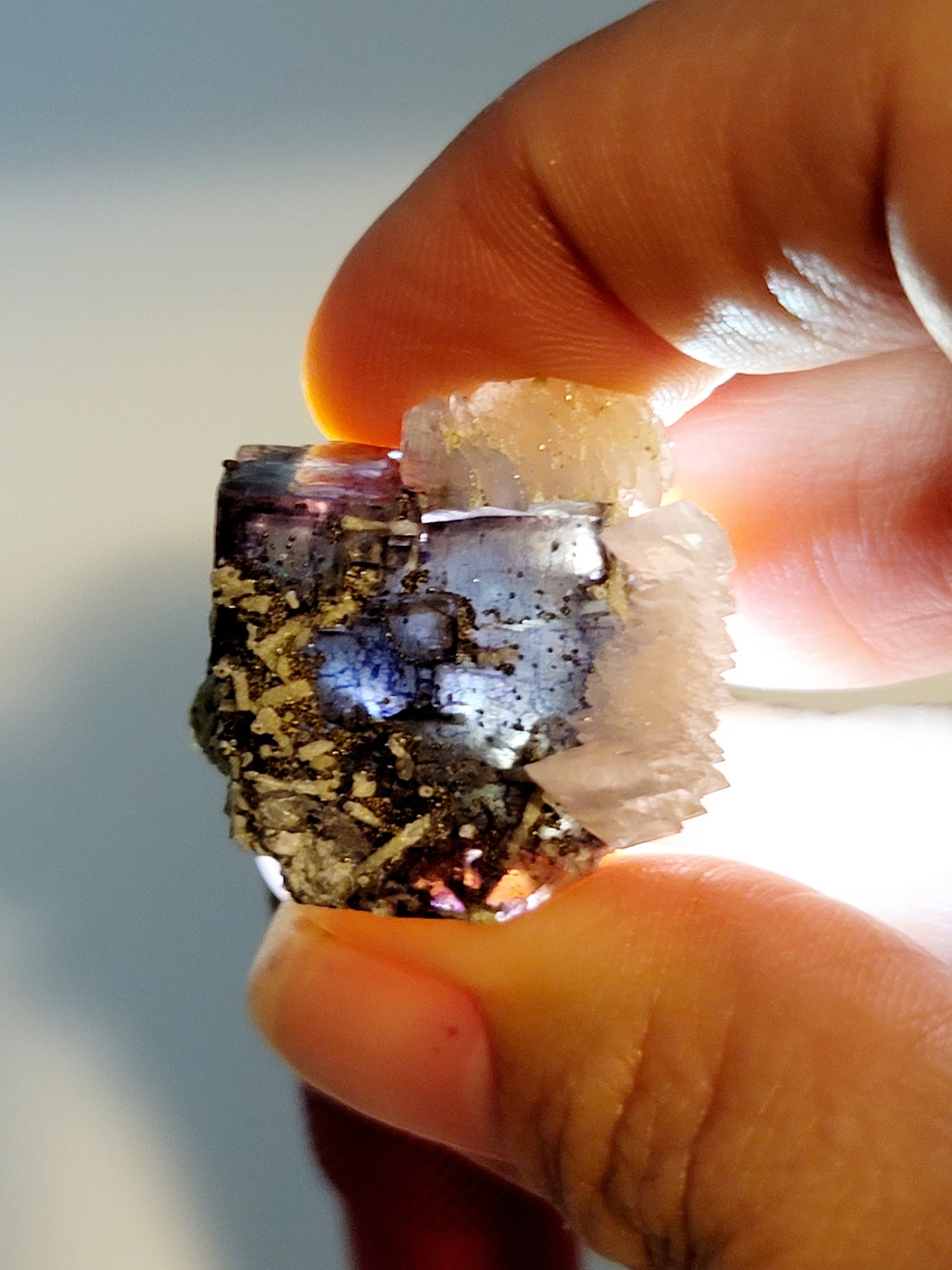 Fluorite & Calcite