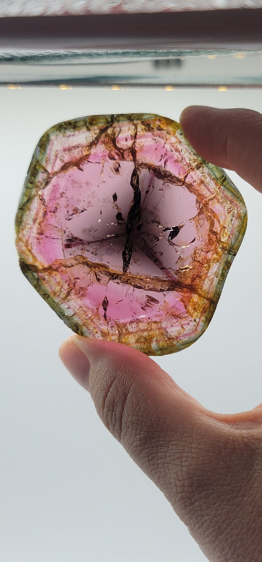 Tourmaline Slice